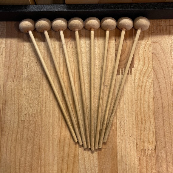 Vintage BF Kitching Resonator Bell Set Chromatic 20 Note with Case and Mallets - Picture 6 of 11